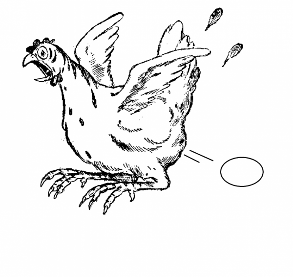 Dibujo para colorear: Pollo (Animales) #17256 - Dibujos para Colorear e Imprimir Gratis