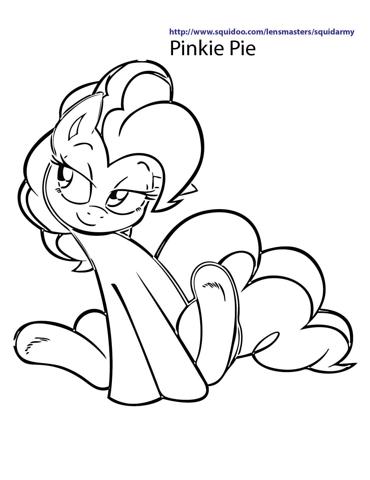 Dibujo para colorear: Poni (Animales) #17966 - Dibujos para Colorear e Imprimir Gratis