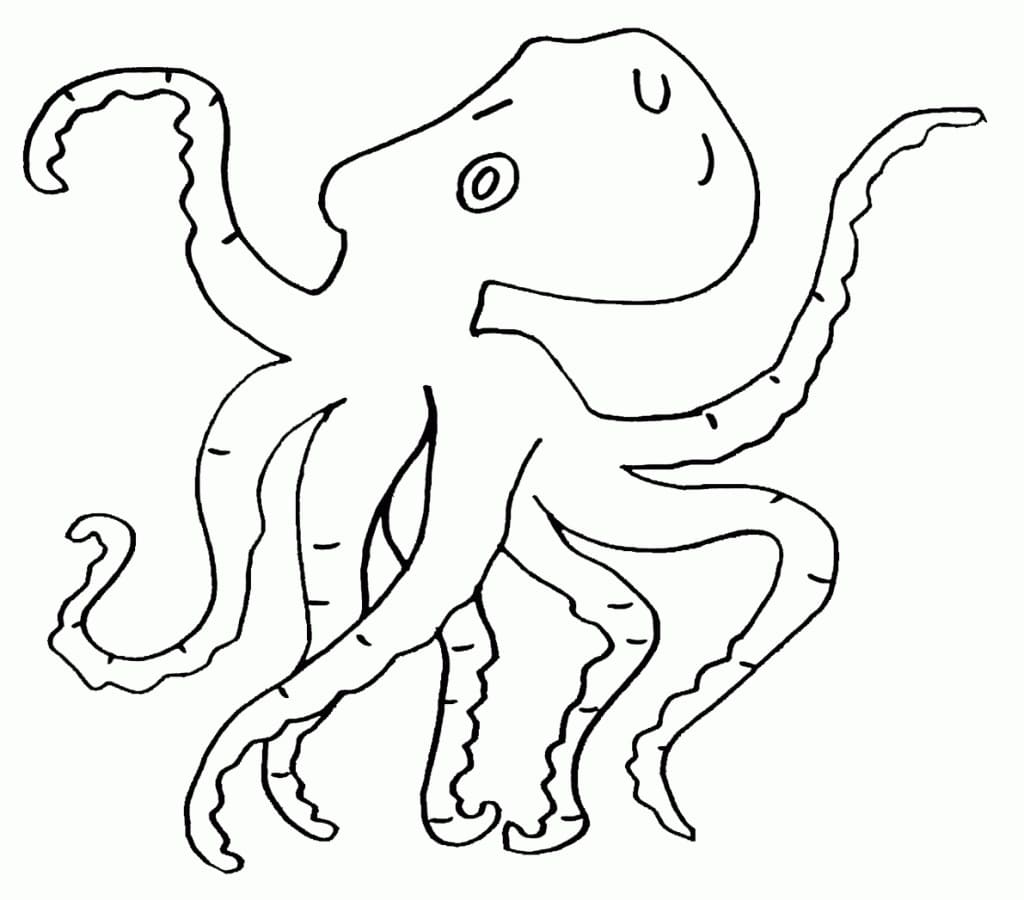 Dibujo gratuito Pulpo #194428 de la coleccion Animales para imprimir Dibujo gratuito Pulpo #194428 de la coleccion Animales para imprimir