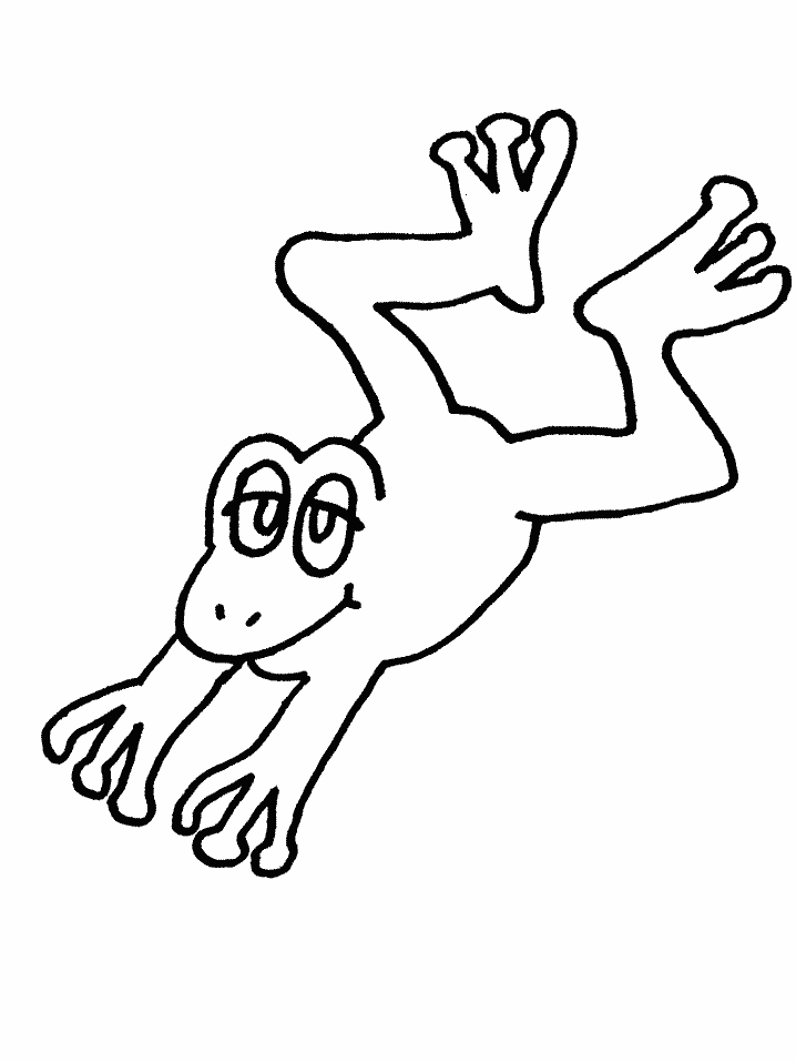 Dibujo para colorear: Rana (Animales) #7634 - Dibujos para Colorear e Imprimir Gratis