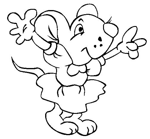 Dibujo para colorear: Rata (Animales) #15198 - Dibujos para Colorear e Imprimir Gratis