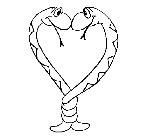 Dibujo para colorear: Serpiente (Animales) #14534 - Dibujos para Colorear e Imprimir Gratis