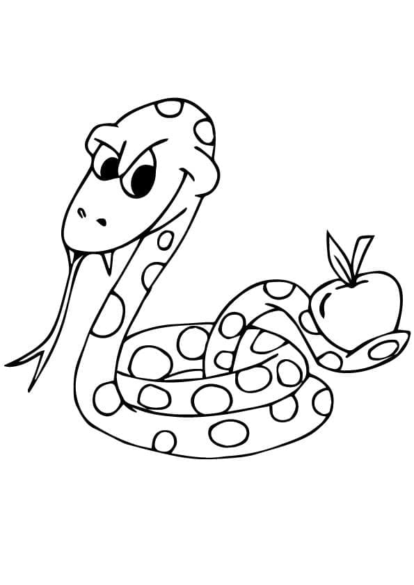 Dibujo gratuito Serpiente #175133 de la coleccion Animales para imprimir
