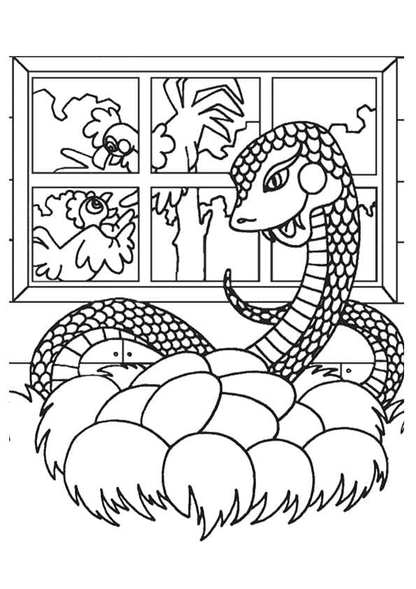 Dibujo gratuito Serpiente #175139 de la coleccion Animales para imprimir