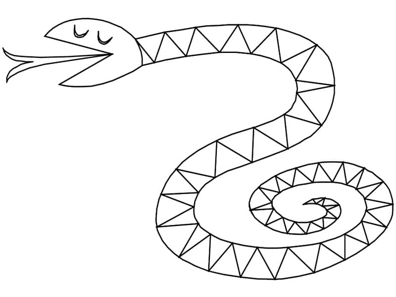 Dibujo gratuito Serpiente #175149 de la coleccion Animales para imprimir