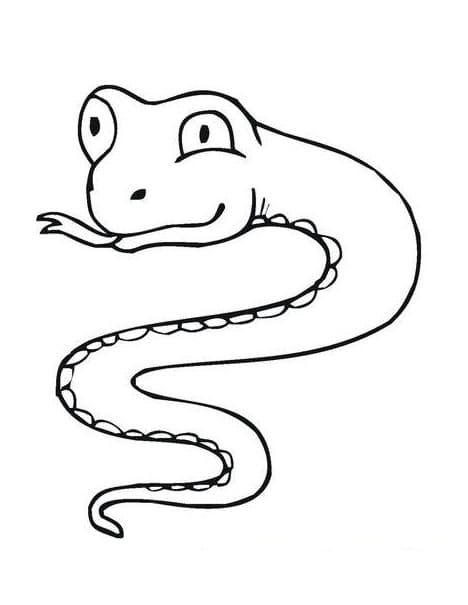 Dibujo gratuito Serpiente #216889 de la coleccion Animales para imprimir