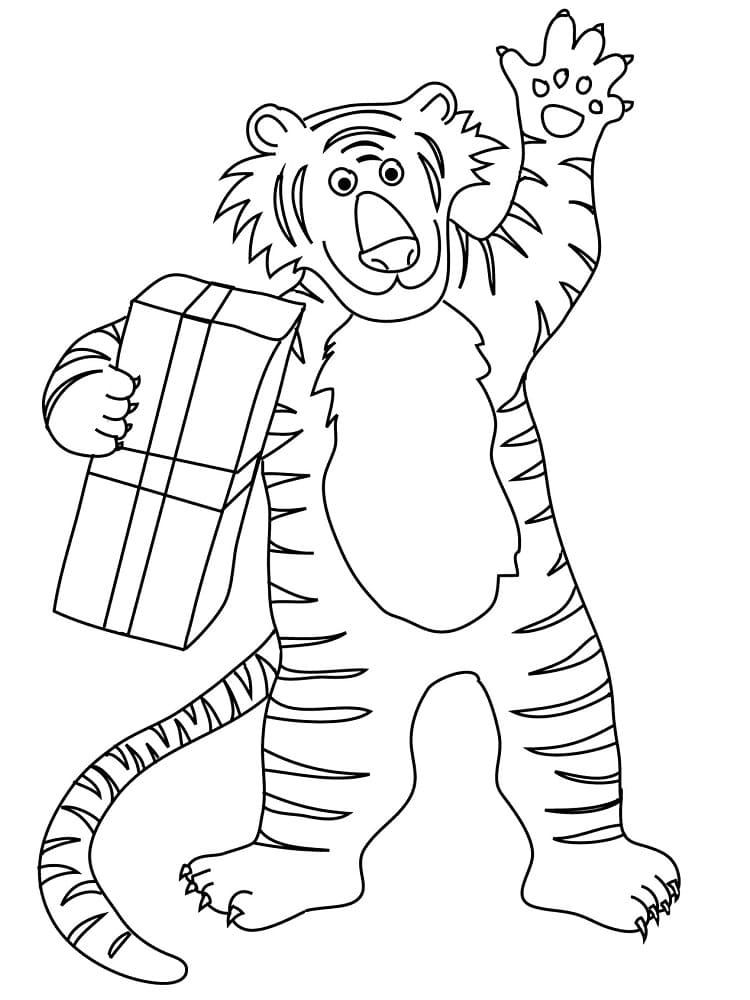 Dibujo gratuito Tigre #174916 de la coleccion Animales para imprimir Dibujo gratuito Tigre #174916 de la coleccion Animales para imprimir