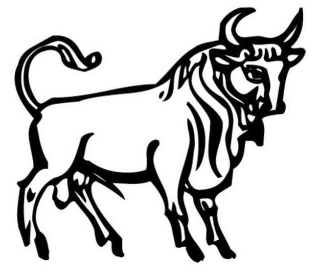 Dibujo para colorear: Toro (Animales) #13829 - Dibujos para Colorear e Imprimir Gratis