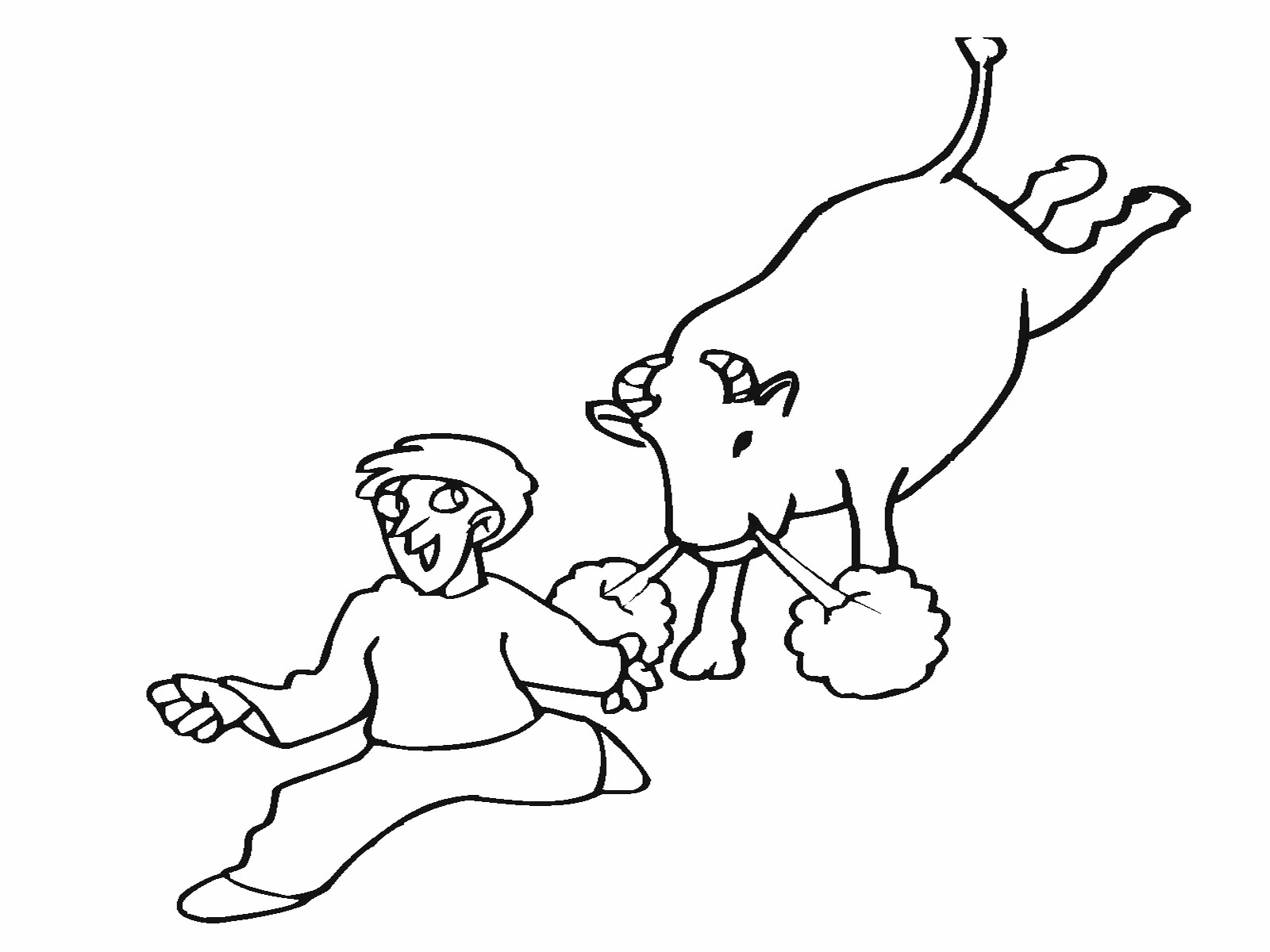 Dibujo gratuito Toro #13830 de la coleccion Animales para imprimir