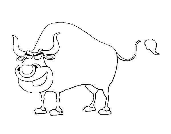 Dibujo gratuito Toro #13934 de la coleccion Animales para imprimir