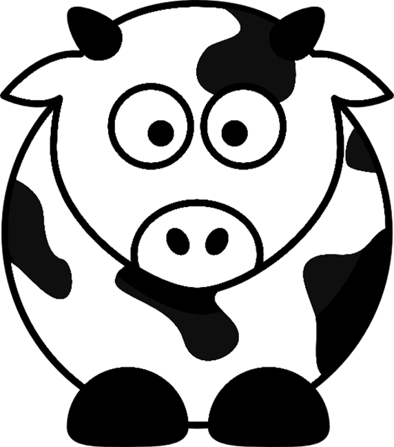Dibujo para colorear: Vaca (Animales) #13360 - Dibujos para Colorear e Imprimir Gratis