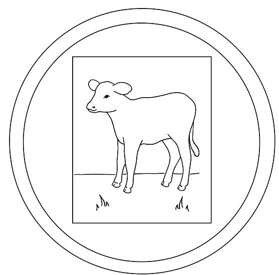 Dibujo gratuito Vaca #1376 de la coleccion Animales para imprimir