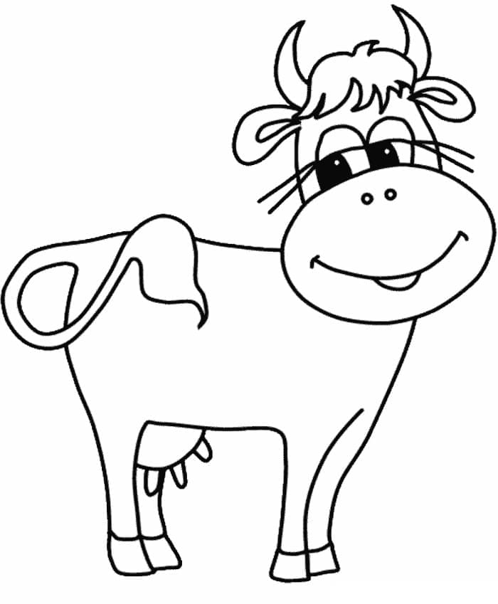 Dibujo gratuito Vaca #178292 de la coleccion Animales para imprimir