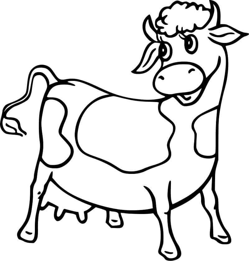 Dibujo gratuito Vaca #178307 de la coleccion Animales para imprimir
