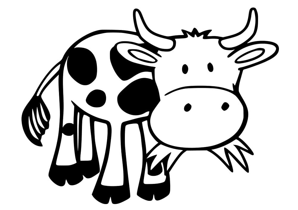 Dibujo gratuito Vaca #178312 de la coleccion Animales para imprimir