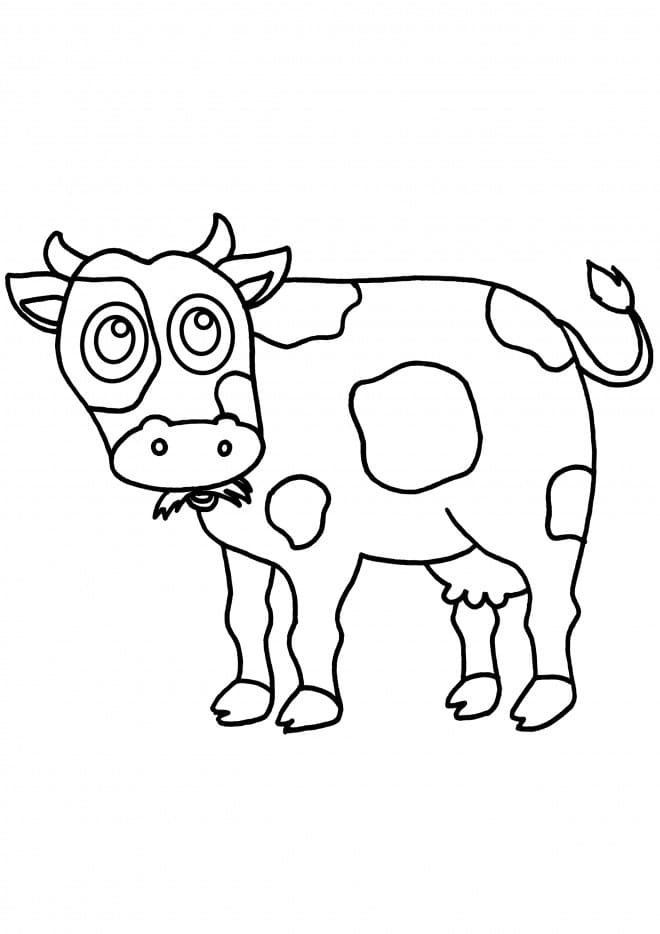 Dibujo gratuito Vaca #178325 de la coleccion Animales para imprimir