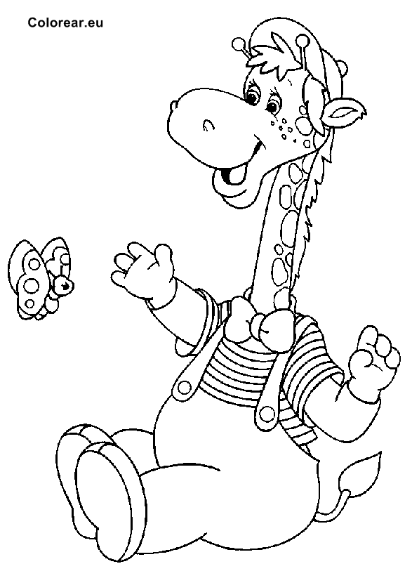 Dibujo para colorear: Zoo (Animales) #12835 - Dibujos para Colorear e Imprimir Gratis