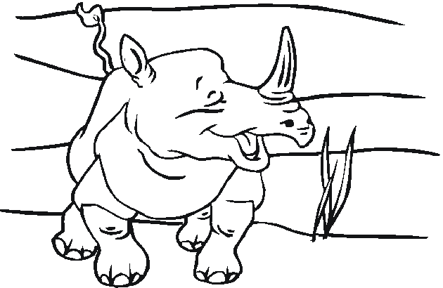 Dibujo para colorear: Zoo (Animales) #12871 - Dibujos para Colorear e Imprimir Gratis