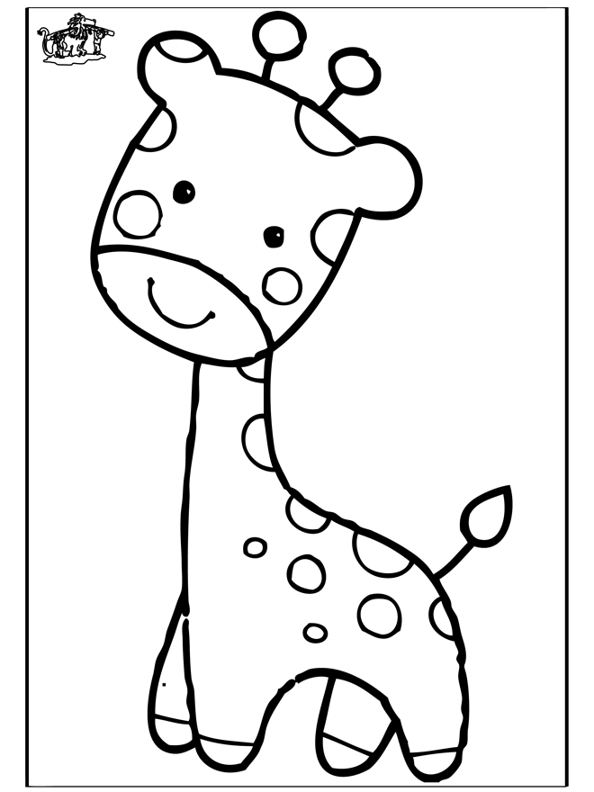 Dibujo para colorear: Zoo (Animales) #12872 - Dibujos para Colorear e Imprimir Gratis