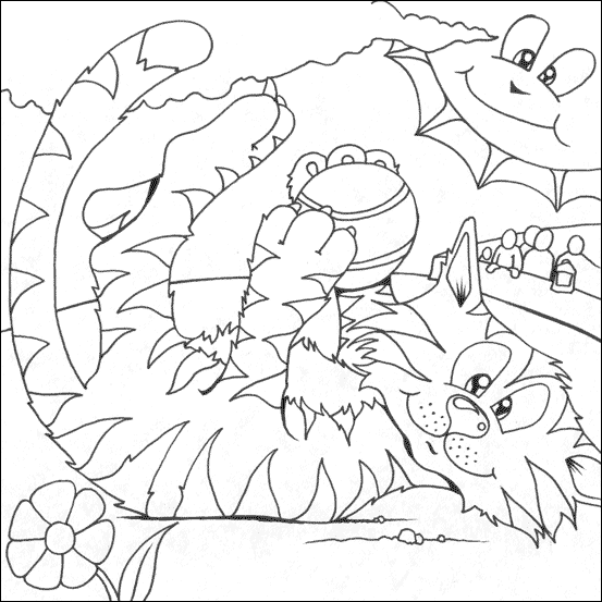 Dibujo para colorear: Zoo (Animales) #12876 - Dibujos para Colorear e Imprimir Gratis