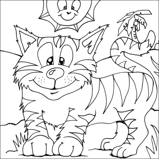 Dibujo para colorear: Zoo (Animales) #12895 - Dibujos para Colorear e Imprimir Gratis