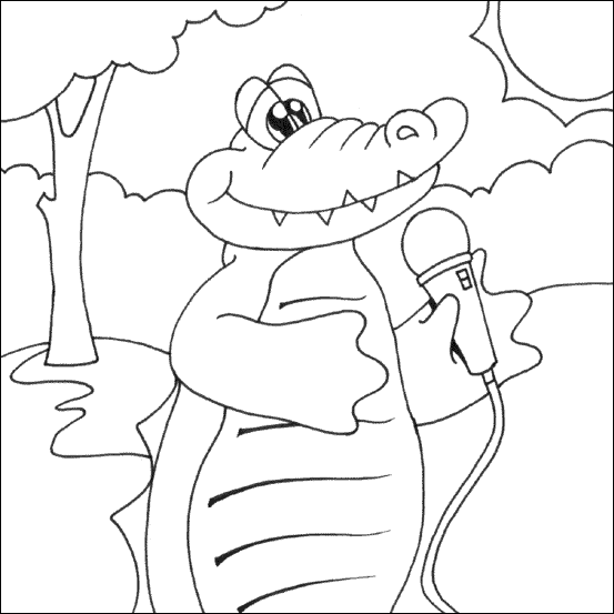 Dibujo para colorear: Zoo (Animales) #12904 - Dibujos para Colorear e Imprimir Gratis