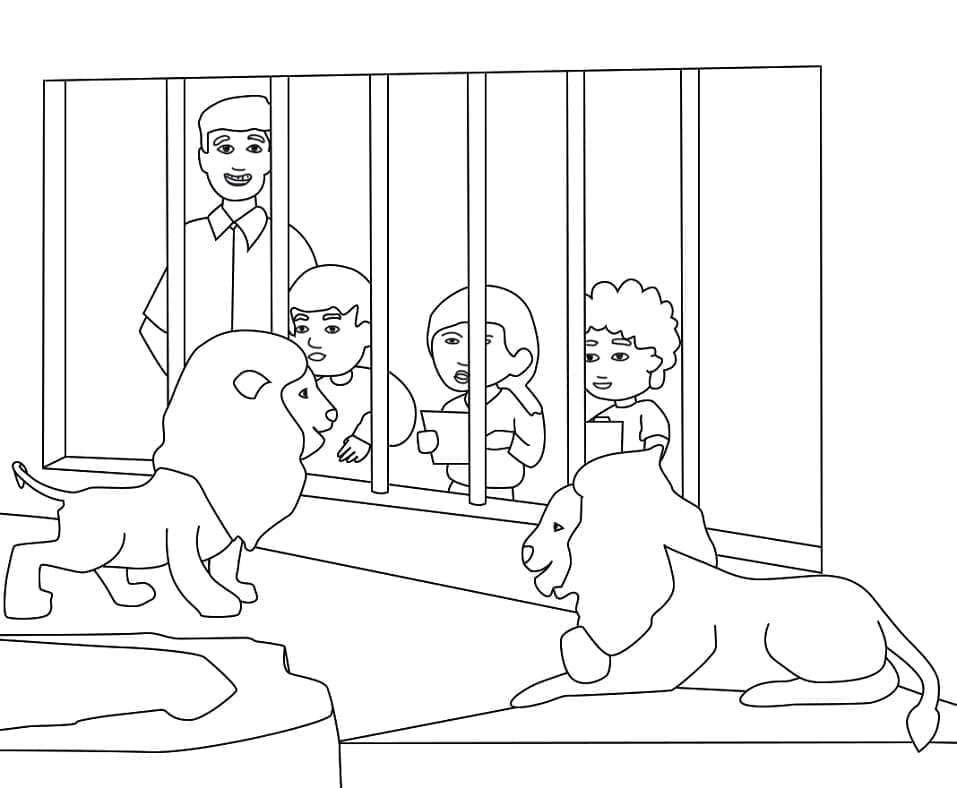 Dibujo gratuito Zoológico #201729 de la coleccion Animales para imprimir