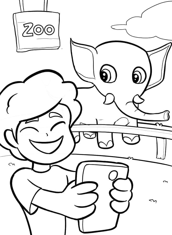 Dibujo gratuito Zoológico #201735 de la coleccion Animales para imprimir