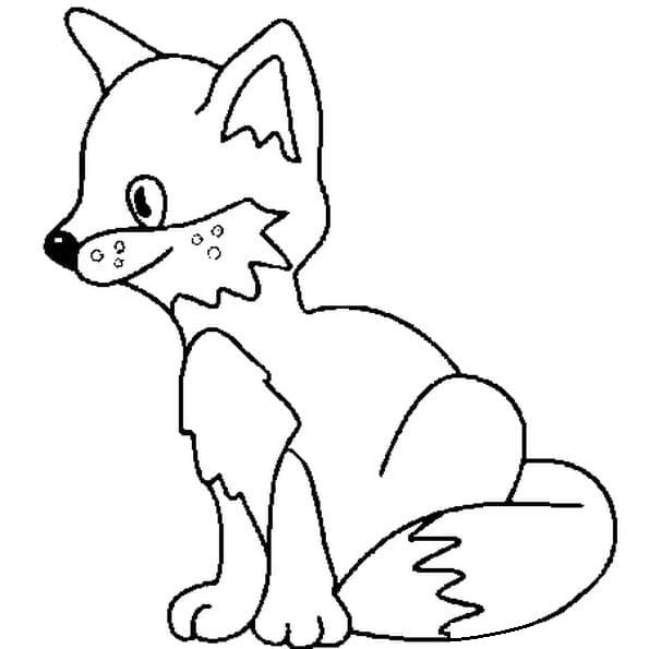 Dibujo gratuito Zorro #179474 de la coleccion Animales para imprimir