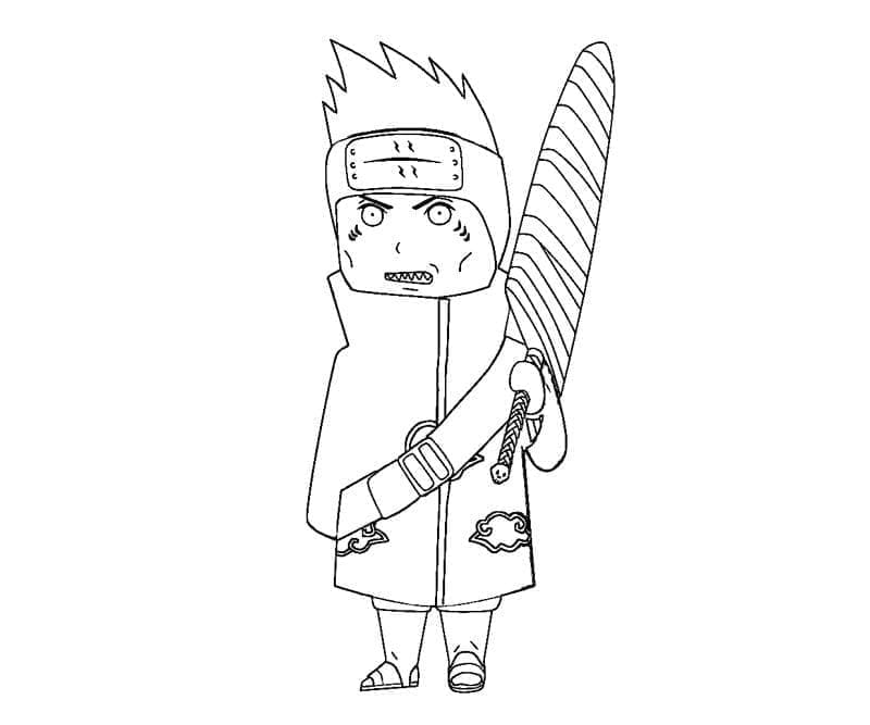 Dibujo para colorear: Akatsuki (Anime y Manga) #212833 - Dibujos para Colorear e Imprimir Gratis