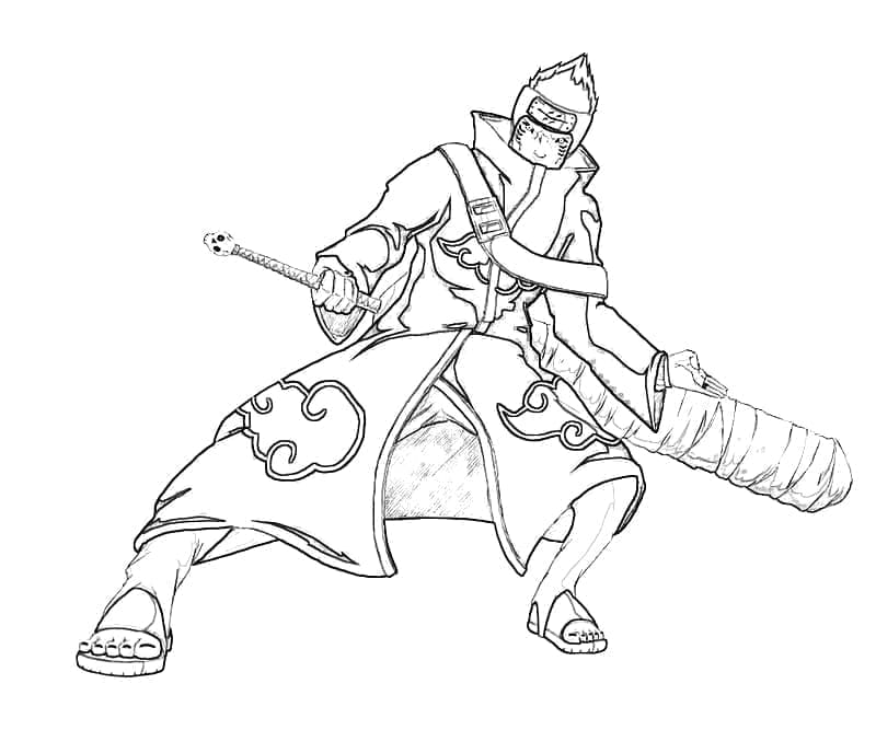 Dibujo gratuito Akatsuki #212851 de la coleccion Anime y Manga para imprimir