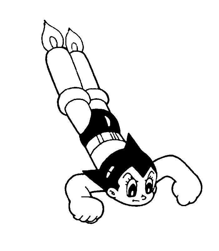 Dibujo gratuito Astro Boy #45359 de la coleccion Anime y Manga para imprimir