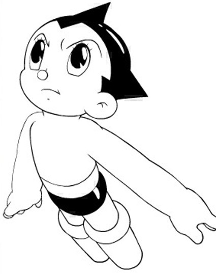 Dibujo gratuito Astro Boy #45387 de la coleccion Anime y Manga para imprimir