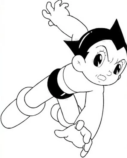 Dibujo gratuito Astro Boy #45397 de la coleccion Anime y Manga para imprimir