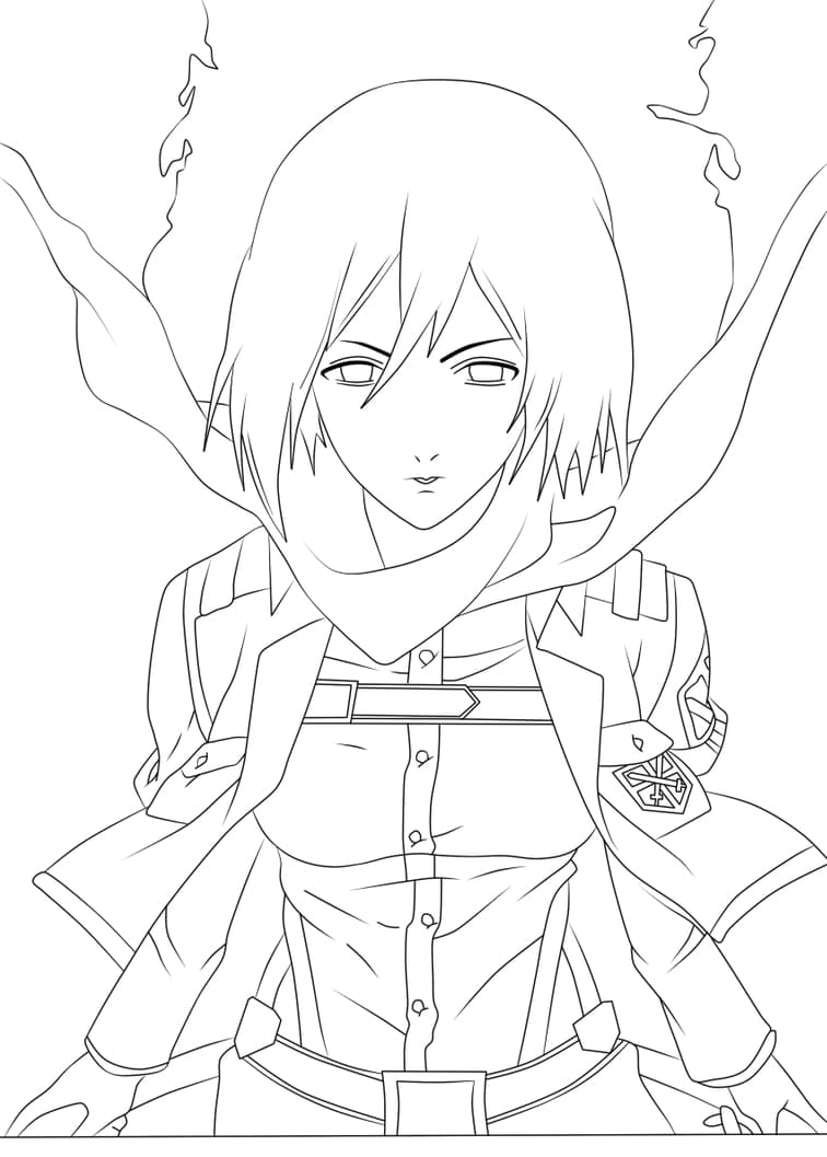 Dibujo gratuito Ataque a los Titanes #182968 de la coleccion Anime y Manga para imprimir