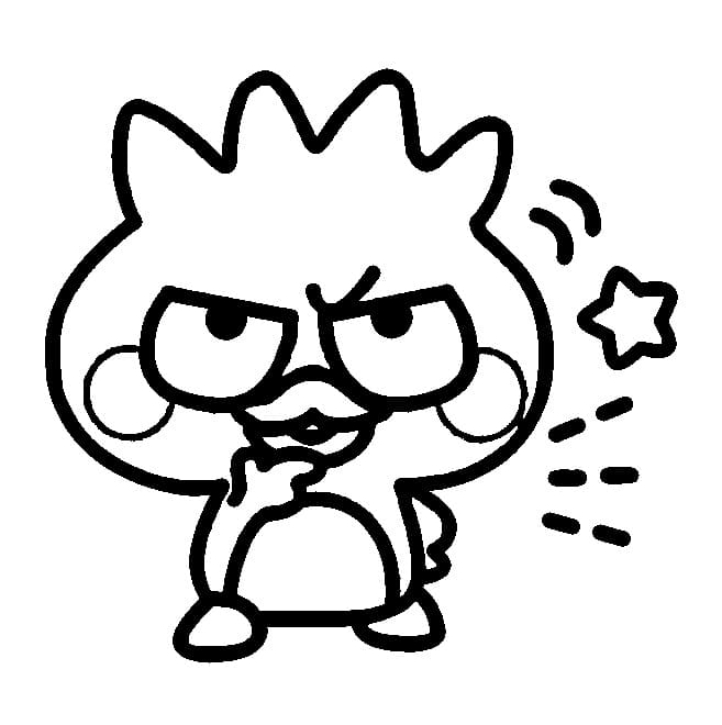 Dibujo para colorear: Badtz Maru (Anime y Manga) #220296 - Dibujos para Colorear e Imprimir Gratis