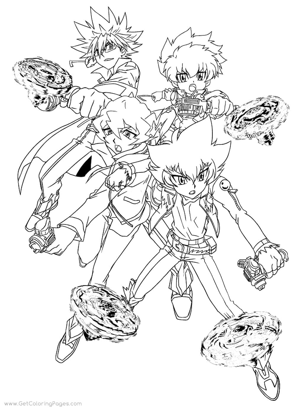 Dibujo gratuito Beyblade #184942 de la coleccion Anime y Manga para imprimir