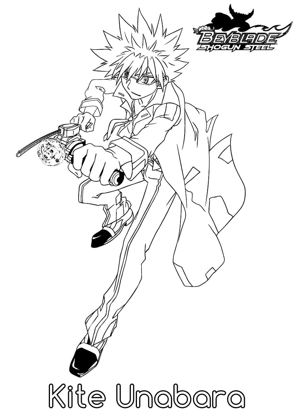Dibujo gratuito Beyblade #184949 de la coleccion Anime y Manga para imprimir