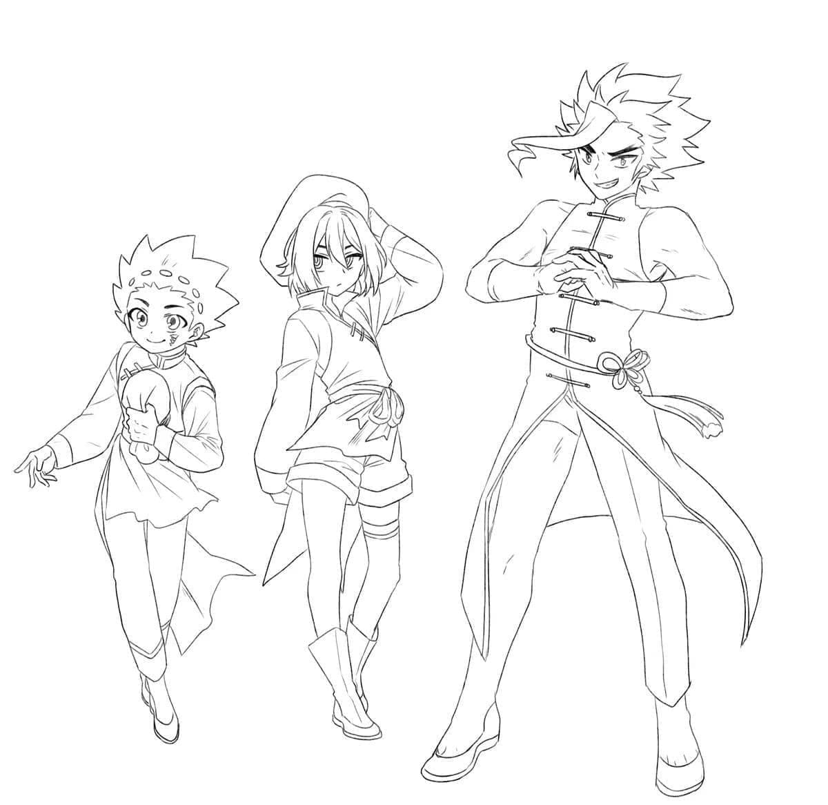 Dibujo gratuito Beyblade #184951 de la coleccion Anime y Manga para imprimir