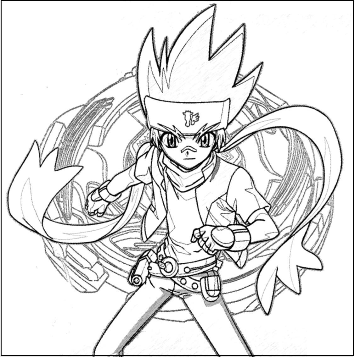 Dibujo gratuito Beyblade #46784 de la coleccion Anime y Manga para imprimir