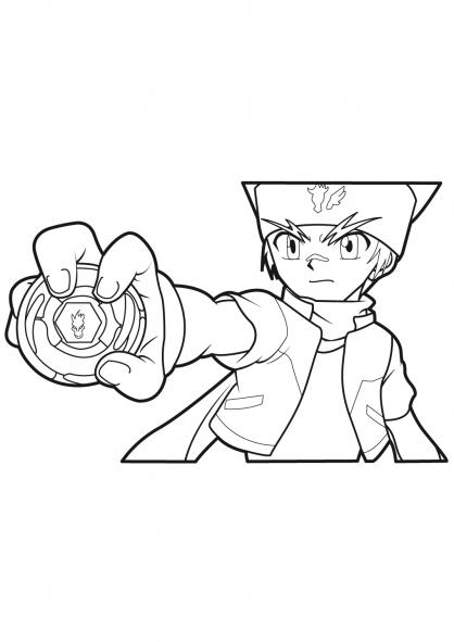 Dibujo gratuito Beyblade #46804 de la coleccion Anime y Manga para imprimir