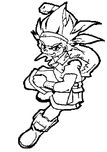 Dibujo gratuito Beyblade #46845 de la coleccion Anime y Manga para imprimir