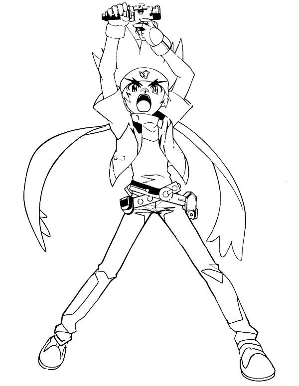 Dibujo gratuito Beyblade #46909 de la coleccion Anime y Manga para imprimir