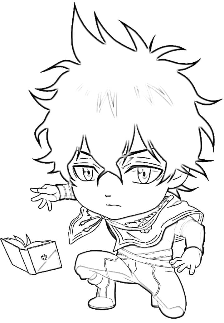 Dibujo gratuito Black Clover #208018 de la coleccion Anime y Manga para imprimir