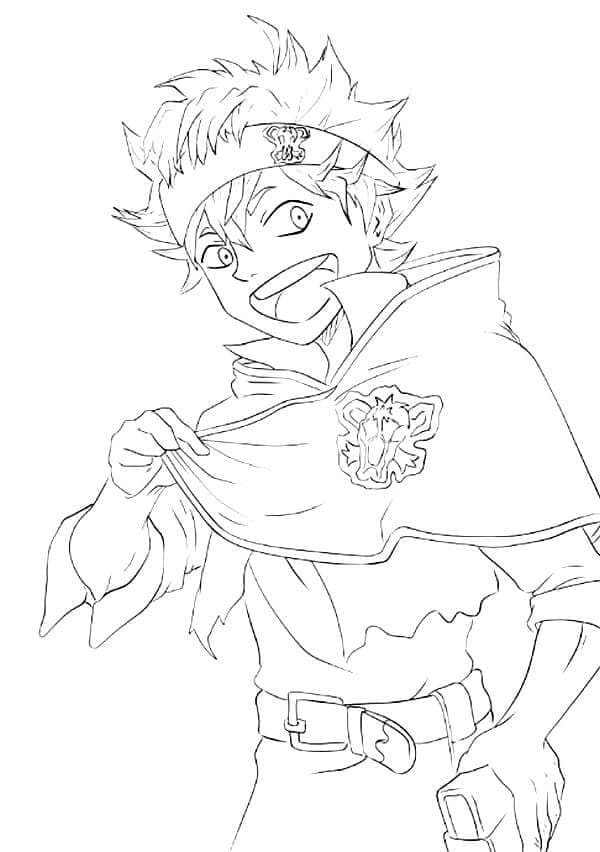 Dibujo gratuito Black Clover #208023 de la coleccion Anime y Manga para imprimir