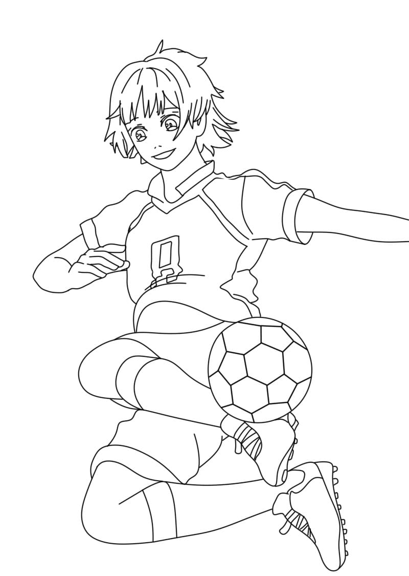 Dibujo para colorear: Blue Lock (Anime y Manga) #212772 - Dibujos para Colorear e Imprimir Gratis