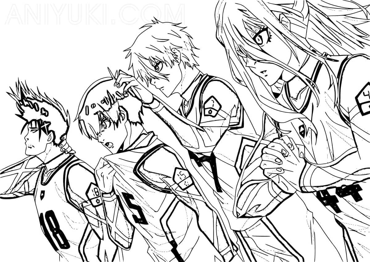 Dibujo gratuito Blue Lock #212775 de la coleccion Anime y Manga para imprimir