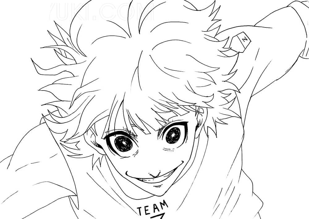 Dibujo gratuito Blue Lock #212782 de la coleccion Anime y Manga para imprimir