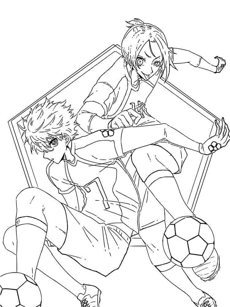 Dibujo gratuito Blue Lock #212790 de la coleccion Anime y Manga para imprimir