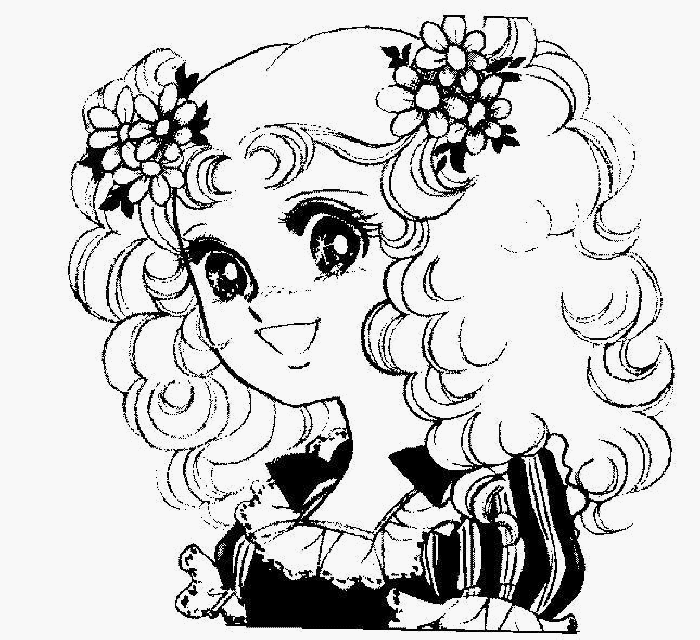 Dibujo gratuito Candy Candy #41677 de la coleccion Anime y Manga para imprimir